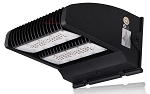 17,100 Lumen - 120 Watt Rotate III Series LED Wall Pack - 4000K - High Efficiency 140 lumen to watt - DLC Premium - Black Housing